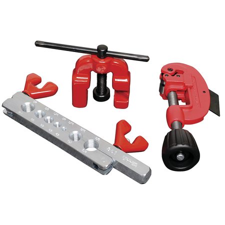 URREA Flaring tool and Tubing Cutter&Countersink, 3Pc 349